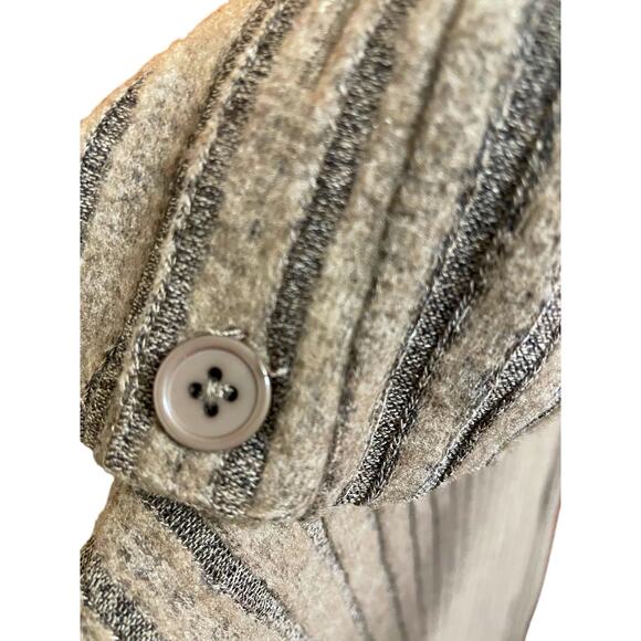 Andrew Marc Mocha Ribbed Sleeveless Funnel Neck Midi Dress M NEW - Picture 7 of 10